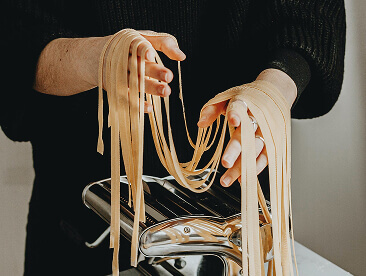 パスタ麺の写真